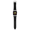 Изображение Karl Lagerfeld Karl Lagerfeld Saffiano Monogram strap for Apple Watch 38/40/41mm - black