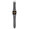 Изображение Karl Lagerfeld Karl Lagerfeld Saffiano Monogram strap for Apple Watch 38/40/41mm - silver