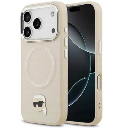 Изображение Karl Lagerfeld Karl Pin MagSafe Case for iPhone 17
