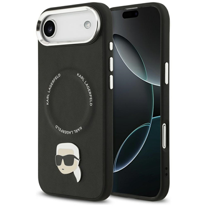 Attēls no Karl Lagerfeld Karl Pin MagSafe Case for iPhone Air Black