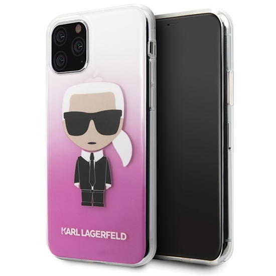 Изображение Karl Lagerfeld KLHCN58TRDFKPI iPhone 11 Pro różowy