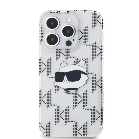 Изображение Karl Lagerfeld KLHCP15LHKLPCHT Back Case for Apple iPhone 15 Pro