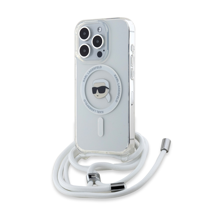 Picture of Karl Lagerfeld KLHMP15XHCKHNT Back Case for Apple iPhone 15 Pro Max