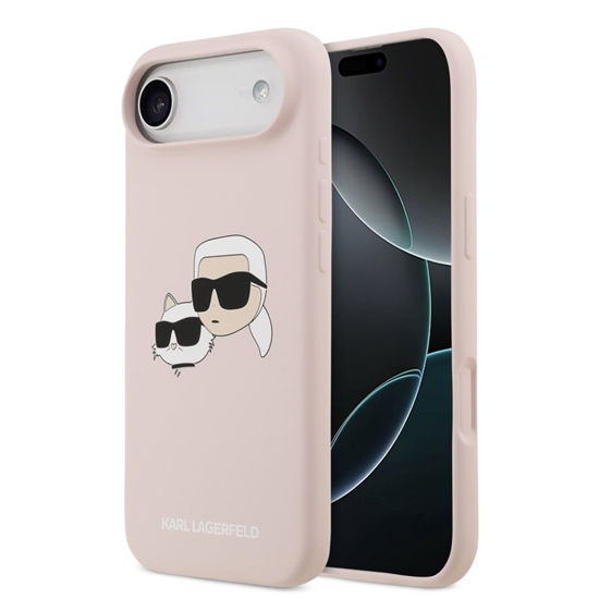 Picture of Karl Lagerfeld Liquid Silicone Double Heads MagSafe Case for Apple iPhone 17 Air