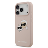 Изображение Karl Lagerfeld Liquid Silicone Double Heads MagSafe Case for Apple iPhone 17 Pro