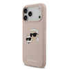 Изображение Karl Lagerfeld Liquid Silicone Double Heads MagSafe Case for Apple iPhone 17 Pro Max