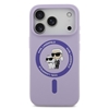 Picture of Karl Lagerfeld Liquid Silicone Karl and Choupette MagSafe Case for Apple iPhone 17 Pro