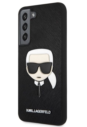 Изображение Karl Lagerfeld Samsung Galaxy S22+ PU Saffiano Karl Head Case Black