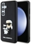Picture of Karl Lagerfeld Samsung Galaxy S24 Hardcase 3D Rubber Karl&Choupette Black