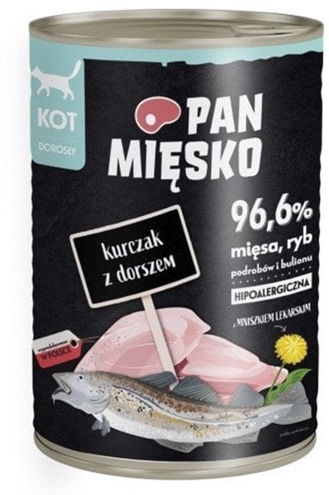Picture of Pan Misko Kurczak z dorszem 400g