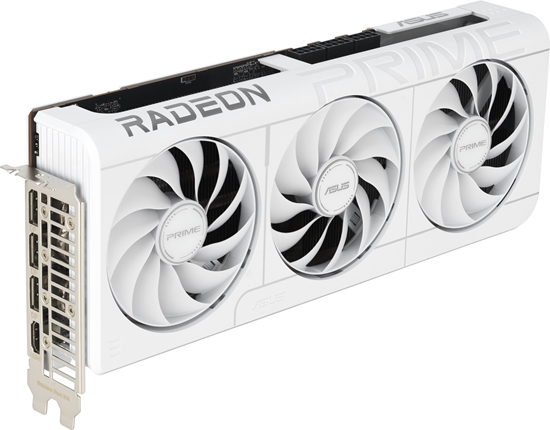 Picture of Karta graficzna Asus Prime Radeon RX 9070 XT White OC 16GB GDDR6 (PRIME-RX9070XT-O16G-WHITE)