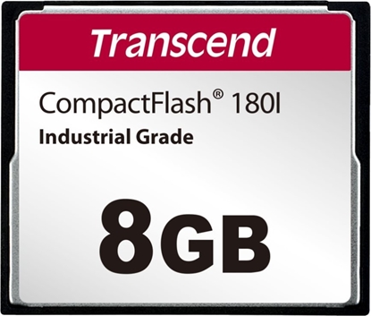 Изображение Karta Transcend CF180I Compact Flash 8 GB  (TS8GCF180I)
