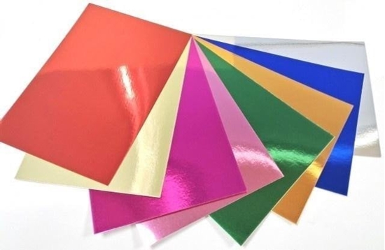 Picture of Karton kolorowy Pet A4 8 arkuszy wycinanki