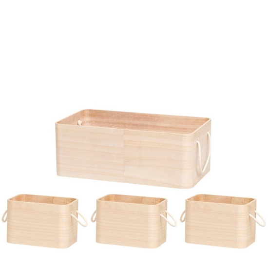 Picture of Kaste koka 4living ar rokt. 40x22x15cm