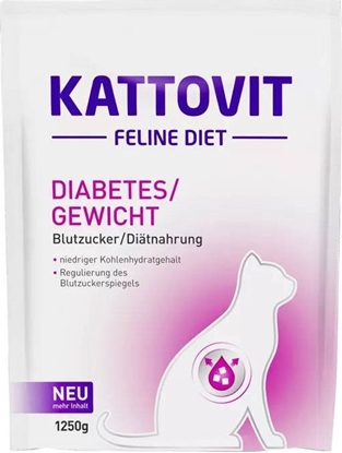 Attēls no Kattovit Kattovit Diabetes 1250g karma sucha