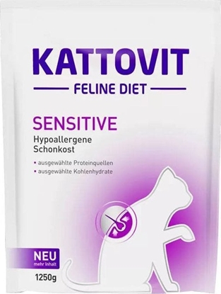 Изображение Kattovit Kattovit Sensitive 1250g karma sucha
