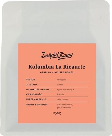 Picture of Kawa ziarnista LaCava Kolumbia La Ricaurte 250 g