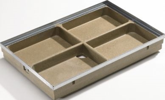 Picture of Kājslauķis VARIO 60x40cm,polimērbetona vanniņa ACO