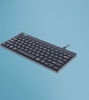 Picture of KEYBOARD COMPACT BREAK ENG/BLACK RGOCOUSWDBL R-GO TOOLS