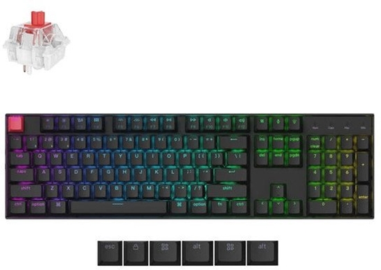 Picture of KEYBOARD WRL K10 RGB/BLACK K10X-H1 KEYCHRON