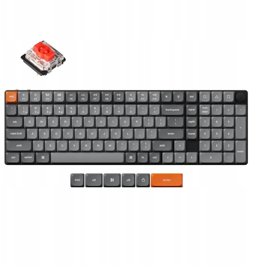 Изображение KEYBOARD WRL K17 MAX RGB/BLACK K17M-H1 KEYCHRON