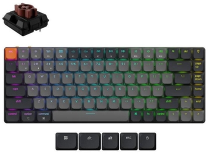 Picture of KEYBOARD WRL K3 RGB/BLACK K3X-B3 KEYCHRON