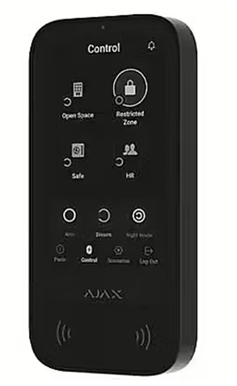 Изображение KEYPAD WRL TOUCHSCREEN/ASP BLACK 58454 AJAX