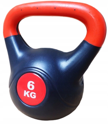 Attēls no Kettlebell Hantel Obcienie Odwanik Do wicze Treningu KUBISPORT 6 kg