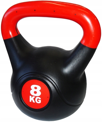 Attēls no Kettlebell Hantel Obcienie Odwanik Do wicze Treningu KUBISPORT 8 kg