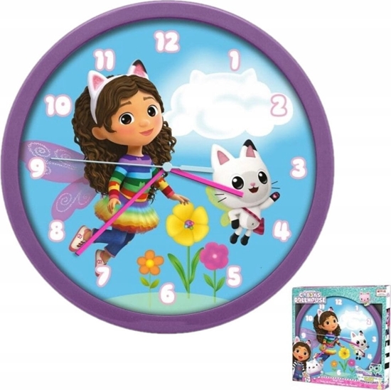 Picture of Kids Euroswan Zegar cienny 25cm Koci Domek Gabi. Gabby's Dollhouse GD00021