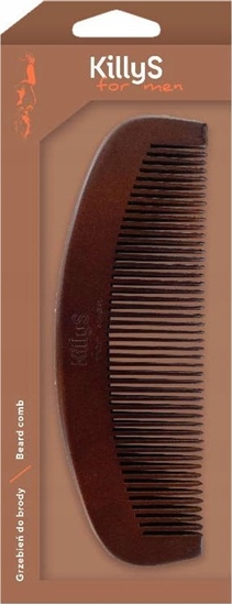 Изображение KILLYS_For Men Beard Comb drewniany grzebie do brody