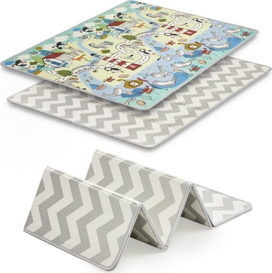 Picture of KinderKraft Matty 2 - dua mikka, dwustronna mata 180x150