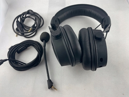 Изображение Kingston Cloud Alpha Gaming headset Refurbished 3,5 mm jack med kabel Over-ear Sort, Rød Refurbished