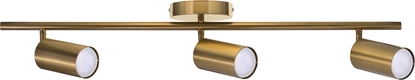 Picture of Kinkiet Activejet Listwa reflektorowa potrójna zota sufitowa cienna Activejet SPECTRA kinkiet GU10 do salonu