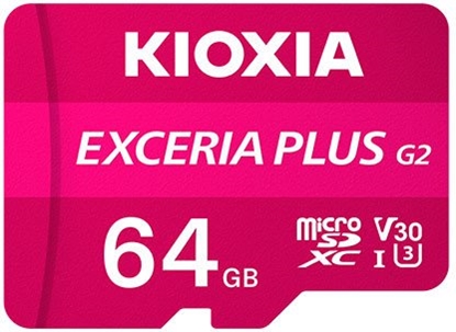 Изображение Kioxia LMPL2M064GG2 pami flash 64 GB MicroSDXC UHS-I Klasa 10
