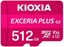 Attēls no Kioxia LMPL2M512GG2 pami flash 512 GB MicroSDXC UHS-I Klasa 10