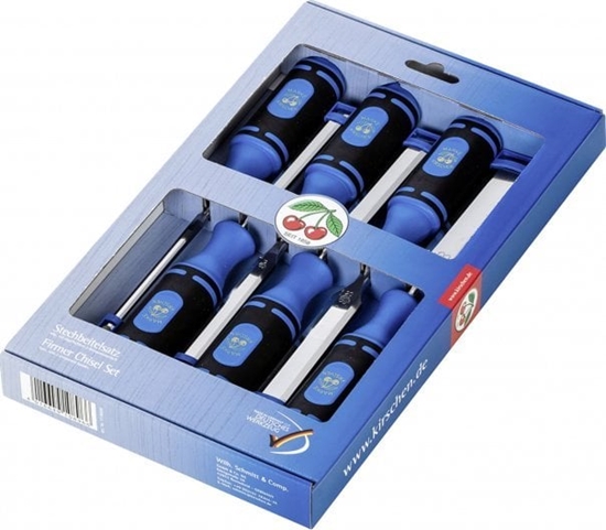 Picture of Kirschen Firmer Chisel Set 6pcs 1118 SB in display box   1118000