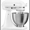 Picture of KitchenAid 5K45SSEWH Stand mixer 275 W Metallic, White