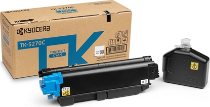 Picture of KYOCERA TK-5270C toner cartridge 1 pc(s) Original Cyan