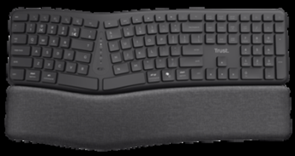 Picture of Klaviatūra Trust Keyra Ergo Black