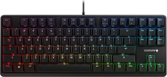 Picture of Klawiatura Cherry G80-3000N RGB TKL klawiatura USB QWERTY Amerykaski midzynarodowy Czarny