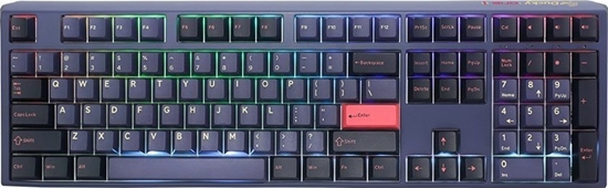 Picture of Klawiatura Ducky One 3 Cosmic Blue Gaming klawiatura RGB LED - MX-Red