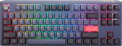 Picture of Klawiatura Ducky Ducky One 3 Cosmic Blue TKL Gaming Tastatur, RGB LED - MX-Brown