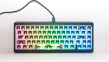 Picture of Klawiatura Ducky Ducky Tinker 65 Barebone Gaming-Tastatur, RGB - schwarz (ISO-DE)