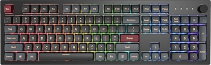 Изображение Klawiatura Montech Montech MKey Darkness Gaming Tastatur - GateronG Pro 2.0 Red (US)