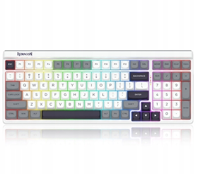 Picture of Klawiatura Redragon Garen Pro Redragon Manbo (Garen Pro K656WGB-RGB-PRO Wireless Gray)