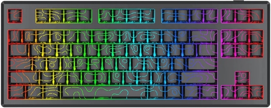 Picture of Klawiatura Redragon K737 Uranus Pro Silky Frost Linear Switch (K737B-RGB-PRO)