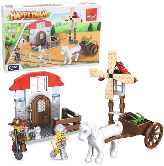 Изображение Klocki farma 183 elementy