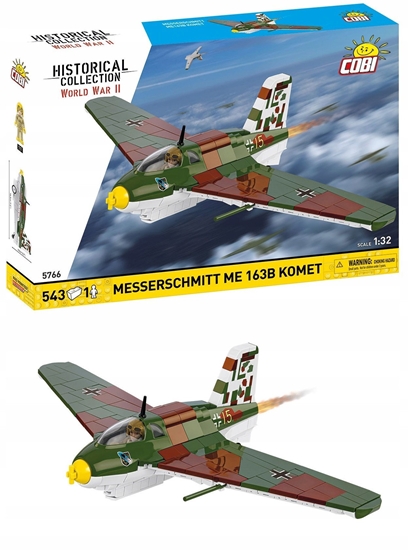 Picture of Klocki Messerschmitt Me 163B Komet 543 elementów