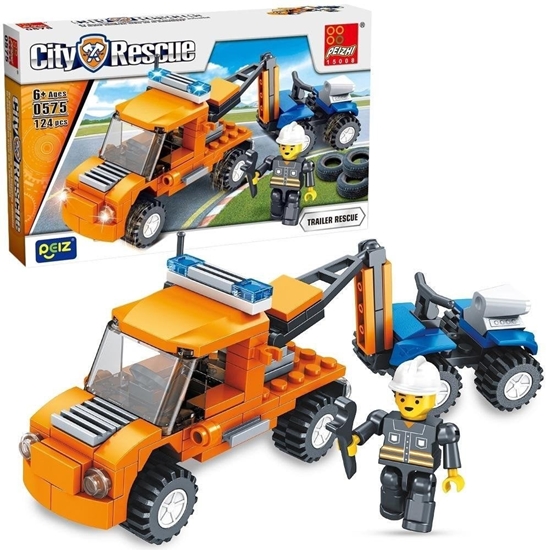 Picture of Klocki pomoc drogowa 124 elementy